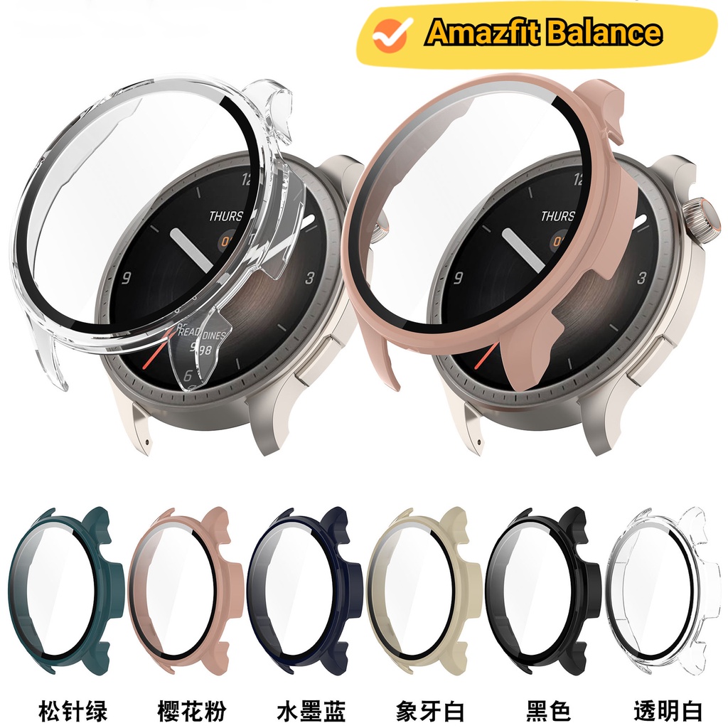 for Amazfit Balance เคส เคสป้องกันรอบด้าน 360° เคสแบบเต็มจอ เคสป้องกัน Amazfit Balance เคส เคสเต็มจอ