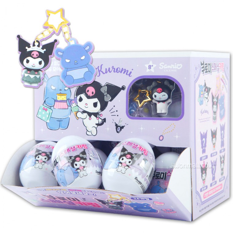 Kuromi พวงกุญแจ แบบสุ่มพิเศษ 24EA