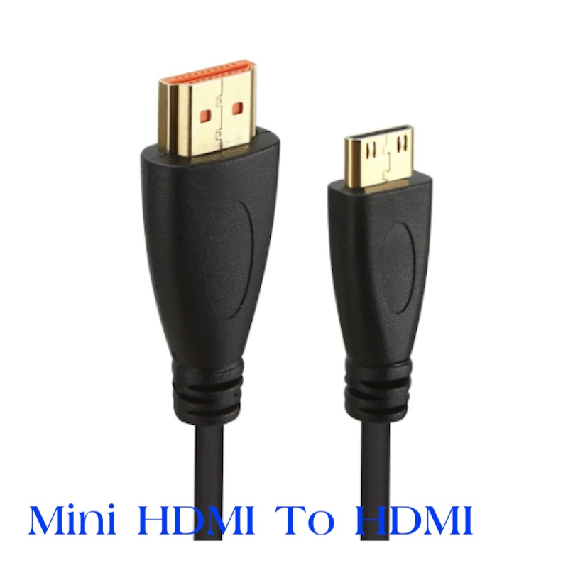 สายMini HDMI To HDMI Cable 1.5M  3M 5M 10M ชาย4K 3D 1080Pสำหรับแท็บเล็ตกล้องวิดีโอMP4