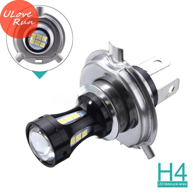 Uloverun led ไฟหน้า h4 3030 18 smd 6500k 12-24v เฉพาะสําหรับรถจักรยานยนต์
หลอดไฟหน้า Led 12-24v h4 3