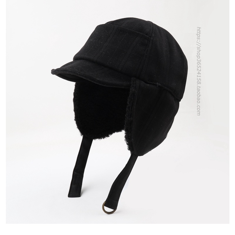 หมวกขนแกะ ป้องกันหู ให้ความอบอุ่น เหมาะกับฤดูใบไม้ร่วง และฤดูหนาว สําหรับผู้ชาย และผู้หญิง เล่นสกี - รูปที่ 6