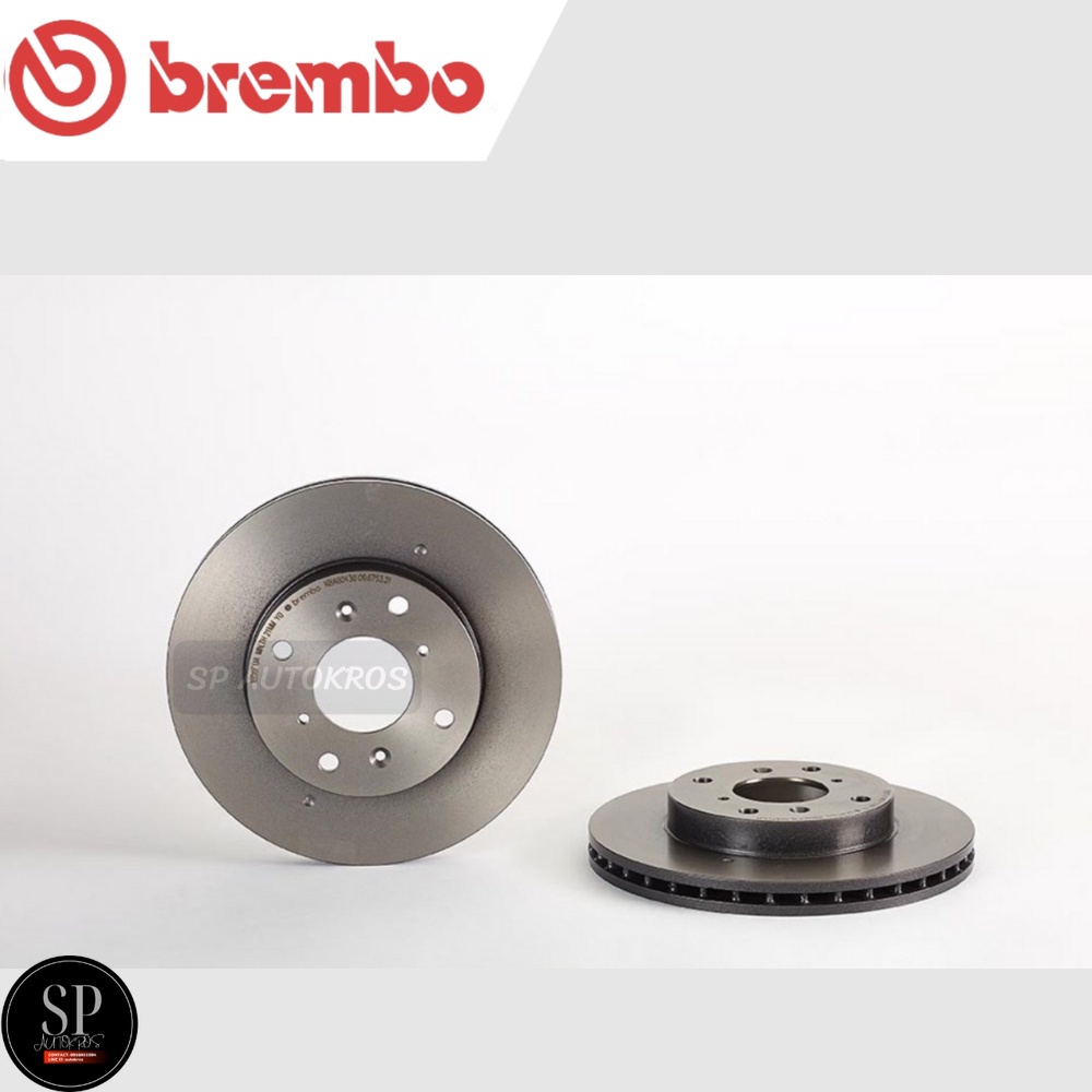 จานเบรค BREMBO HONDA ACCORD G6 (CK, CG, CH, CF8) ปี 97-02 เครื่อง 2.3 VTEC งูเห่า / F 09 6753 21 / R