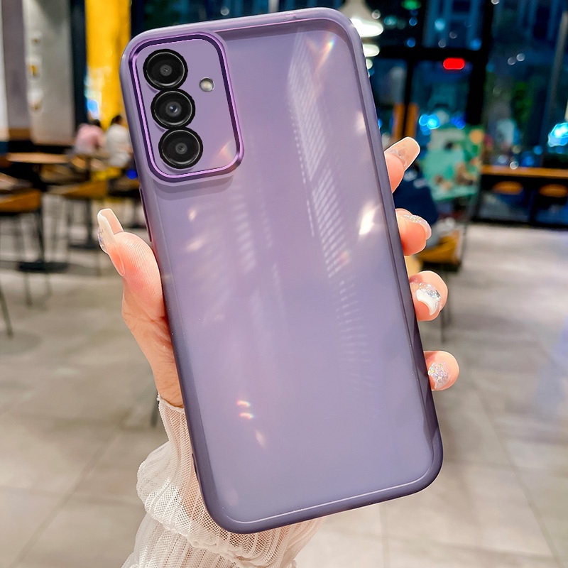 เคสโทรศัพท์มือถือแบบนิ่ม ใส กันกระแทก สําหรับ Samsung Galaxy A15 A25 A35 M34 F34 M13 F13 M15 F15 M55 4G 5G