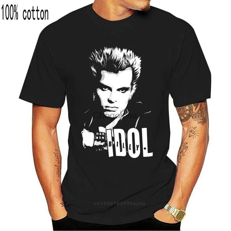 เสื้อยืด MENS BILLY IDOL PUNK FRUIT OF THE LOOM
