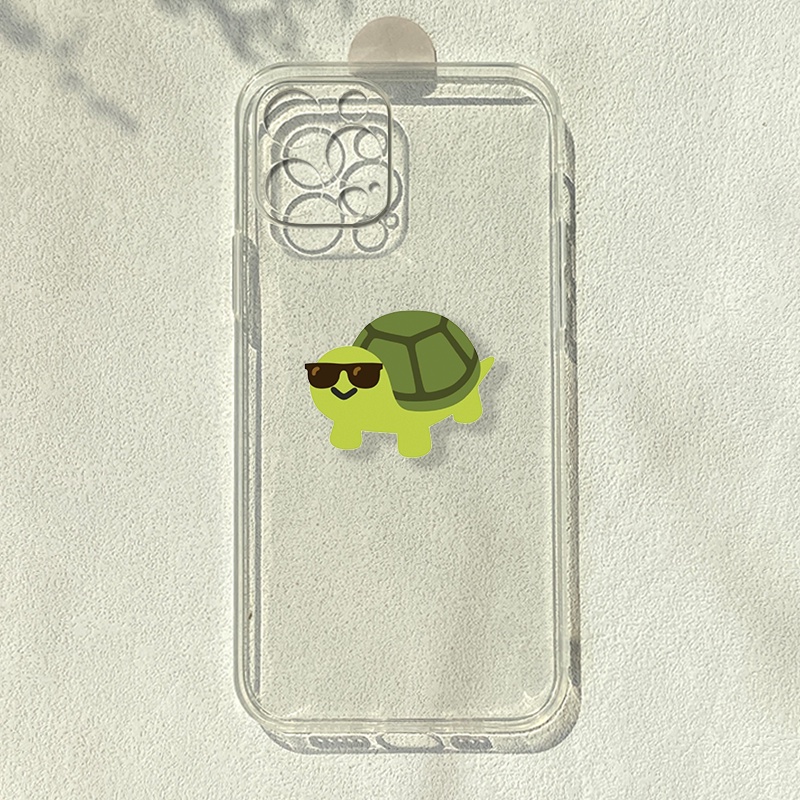 เคสป้องกันโทรศัพท์มือถือ TPU ลายเต่า สําหรับ Iphone 6 8 SE2022 pro X 11 12 mini SE2020 plus 13 15 Xmax Xr