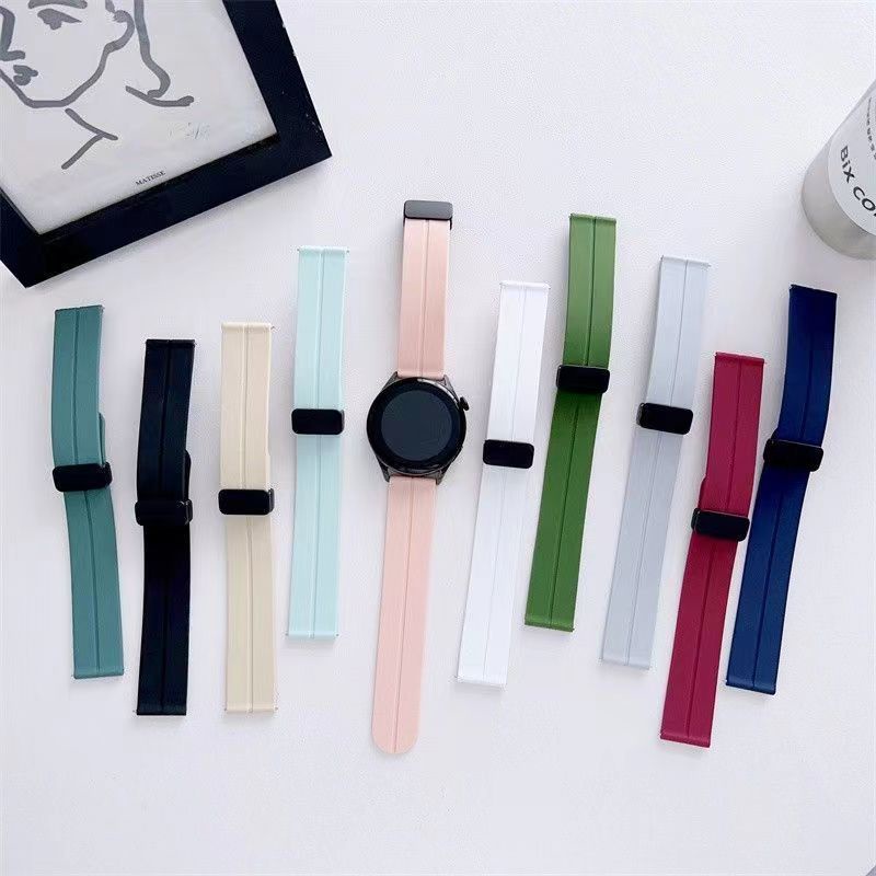 สาย smart watch garmin venu 3 สายนาฬิกาข้อมือซิลิโคน หัวเข็มขัดแม่เหล็ก สําหรับ Garmin Venu 3 Venu3 นาฬิกาอัฉริยะ
