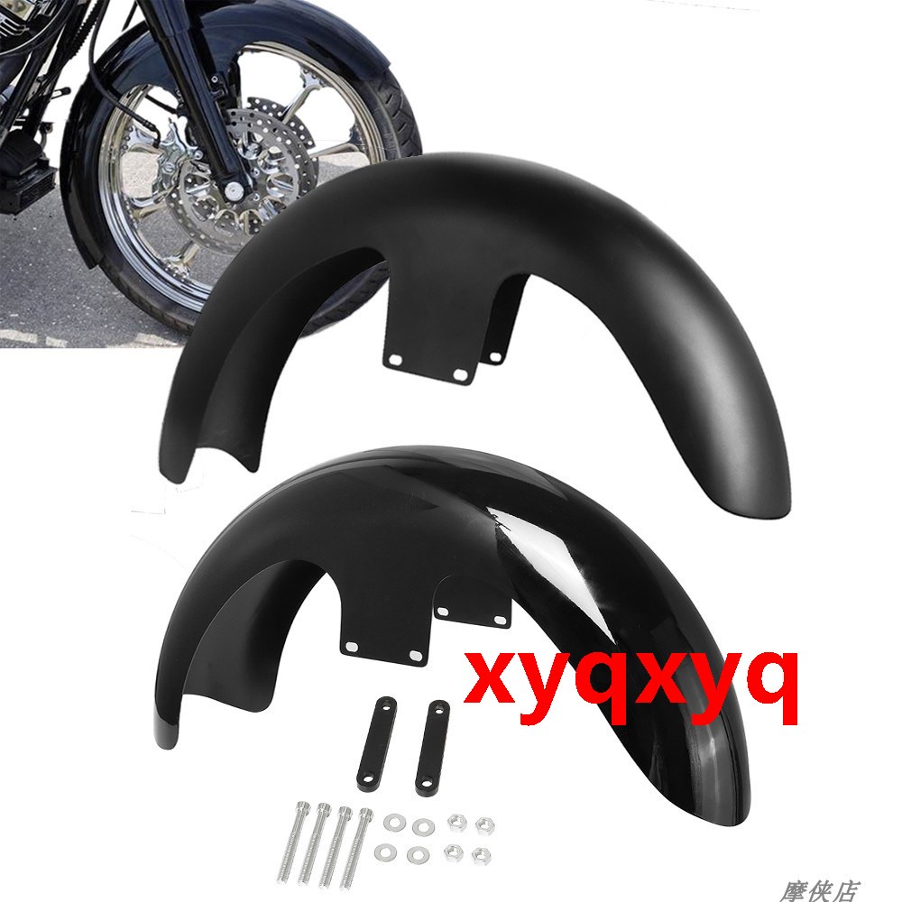 บังโคลนหน้า ดัดแปลง สําหรับรถจักรยานยนต์ Harley Travel CVO Avenue Road Gliding Road King
