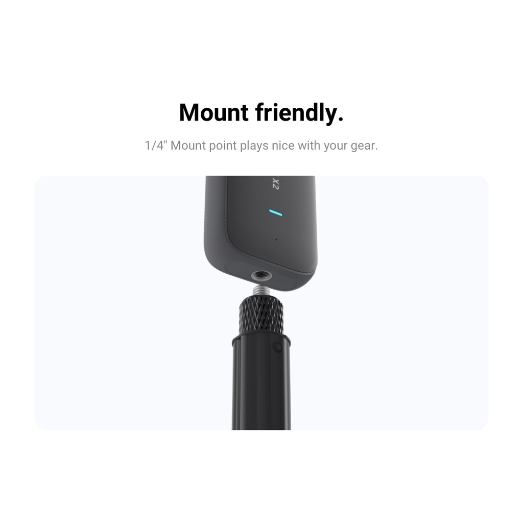 Originalinsta360 2-in-1 ไม้เซลฟี่ที่มองไม่เห็น + ขาตั้งกล้องสําหรับ insta360 Ace/Ace Pro/Ace Pro 2 /X5/ONE X3/ X4/ RS //GO 3S/GOPRO 13 อุปกรณ์เสริม