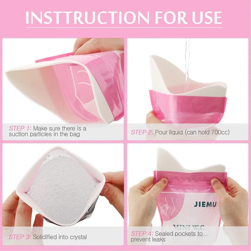 ถุงปัสสาวะพกพา JIEMU 700ml thumbnail 8