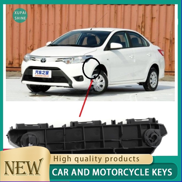 ใหม่ คลิปกันชนหน้า ด้านข้าง สําหรับ TOYOTA Vios 2014 2015 2016 2017 2018 NCP150