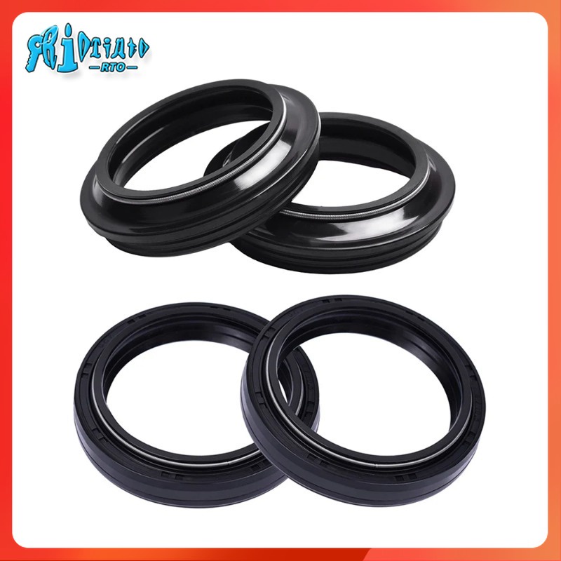 Rtoyf ซีลน้ํามันรถจักรยานยนต์ 41x53x8 41 53 8 และฝาครอบกันฝุ่น 41x53 สําหรับ Yamaha FZS600 FAZER YZF