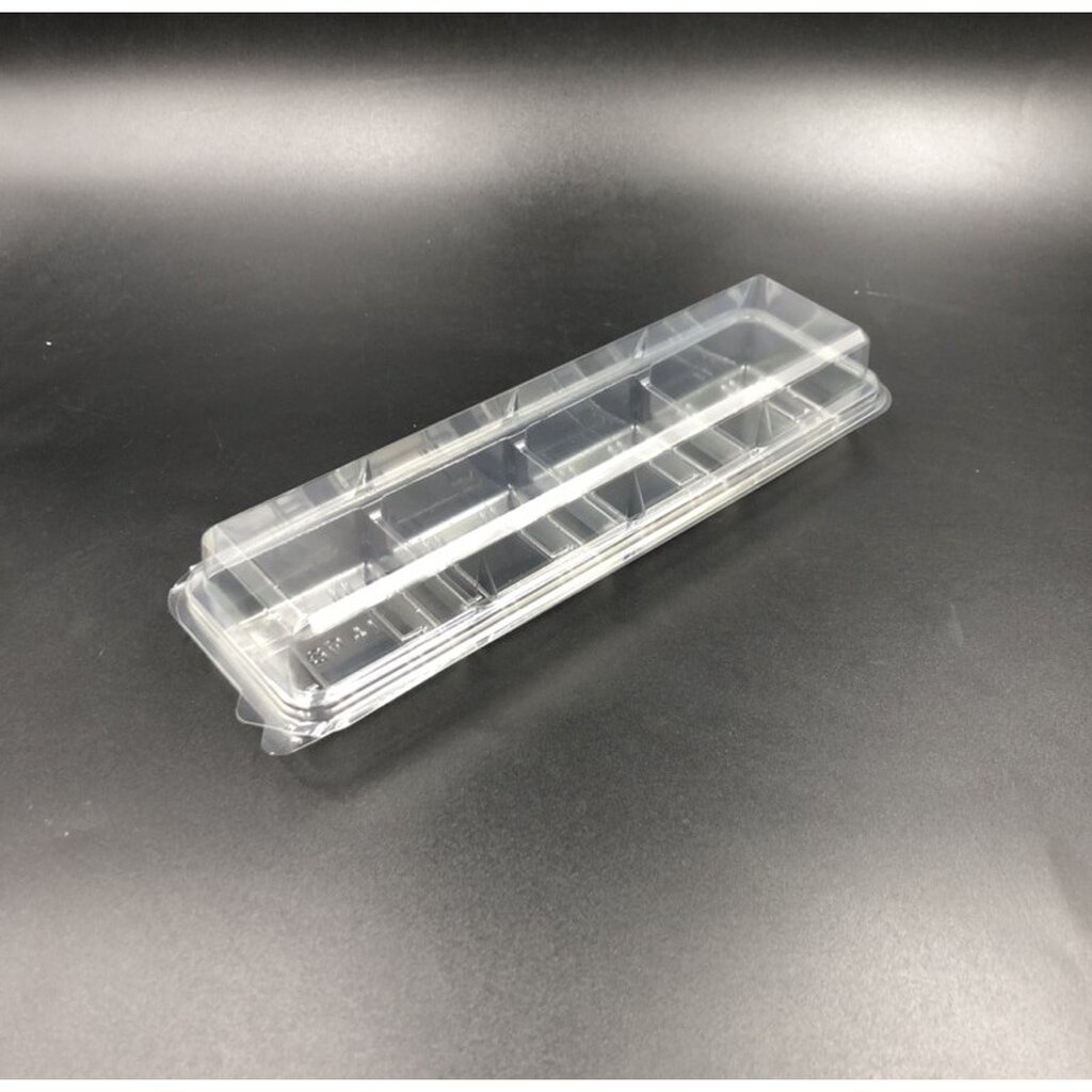 SP41 - กล่องพลาสติก 4 ช่อง ฝาในตัวพับล็อก ขนาดช่อง 5x5 cm ห่อละ 50 ชิ้น - รูปที่ 2