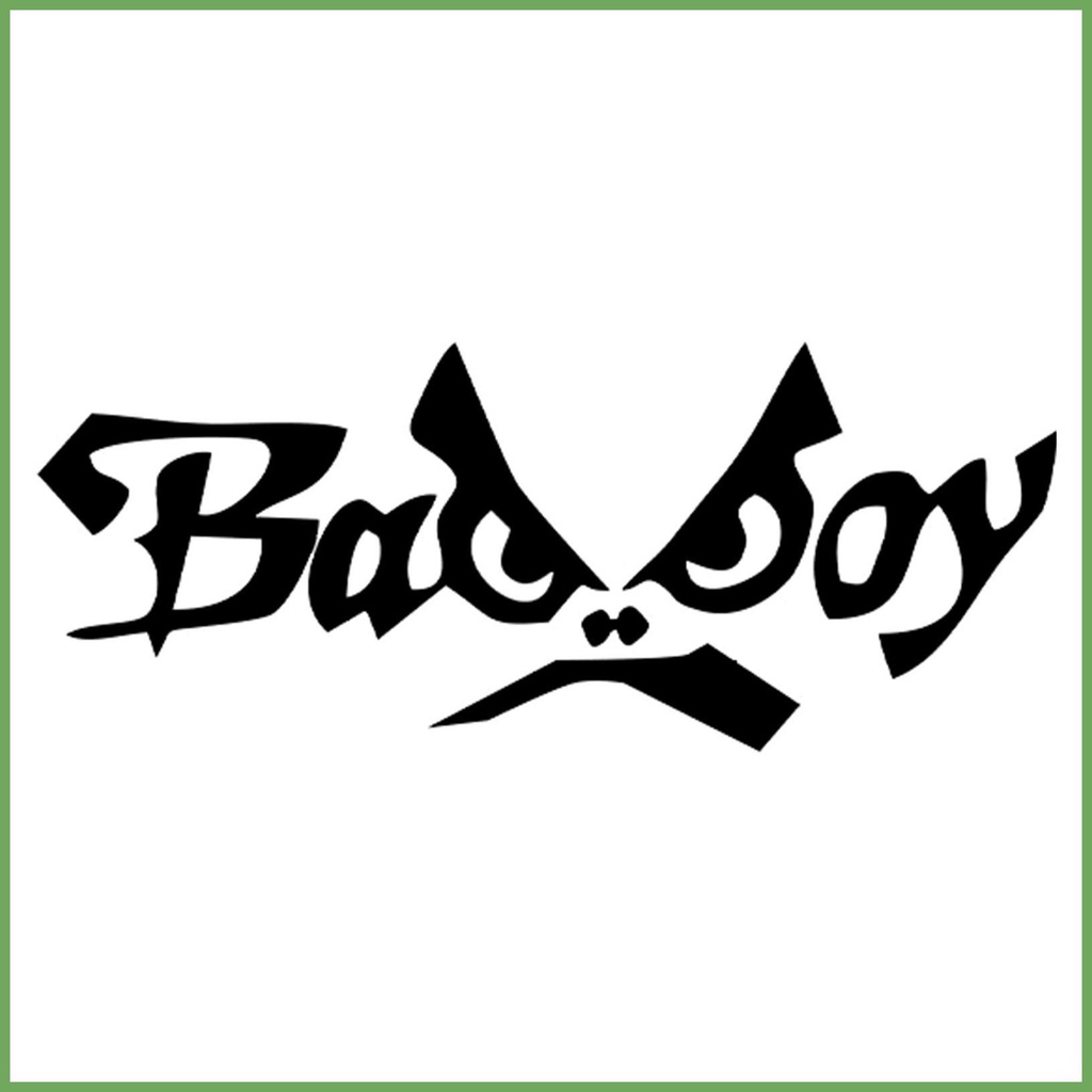Bad Boy สติกเกอร์รถ Bad Boy นวนิยายสติกเกอร์สําหรับรถยนต์อุปกรณ์เสริมภายนอกอัตโนมัตินวนิยายรถสติกเกอ