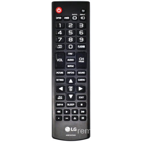 AKB ทดแทนใหม่เอี่ยม74475433 เหมาะสําหรับ LG LCD TV รีโมทคอนโทรล 49LJ5550 55LJ550M 55LJ5500