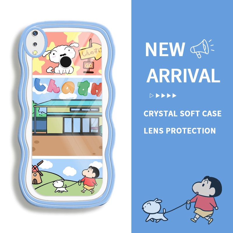 กรณี hp สําหรับ Realme 3 3i 5 5i 5S 6i Narzo 10 3 Pro X Lite C3 3 กล้อง Narzo 10A 20A Happy Crayon S