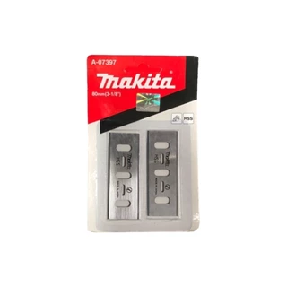 ใบกบไฟฟ้า กบไสไม้ มากีต้า ขนาด 3"นิ้ว, 5"นิ้ว 1 ชุด มี 2 ใบ PLANER BLADE MAKITA ใบมีด ปรับ ตัด แต่ง เนื้อไม้