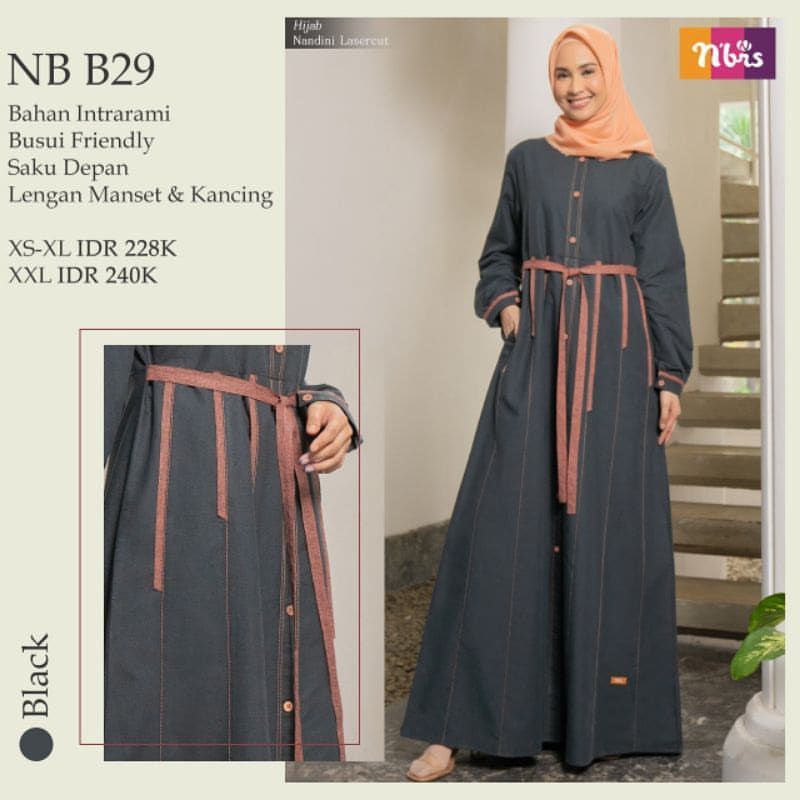 NIBRAS NB B29 ชุดเดรส