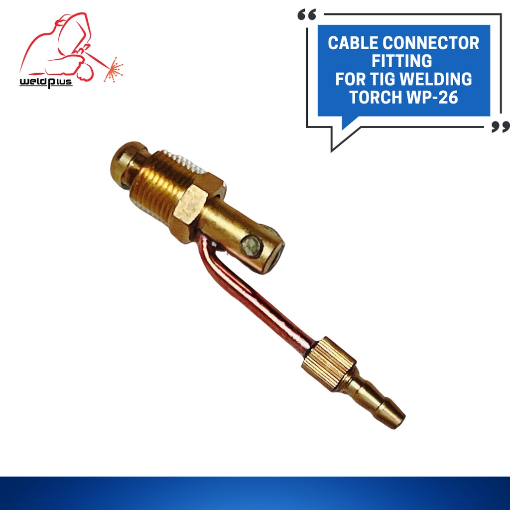 ข้อต่อชุดเชื่อมทิก Cable Connector Fitting for TIG Welding Torch WP-26
