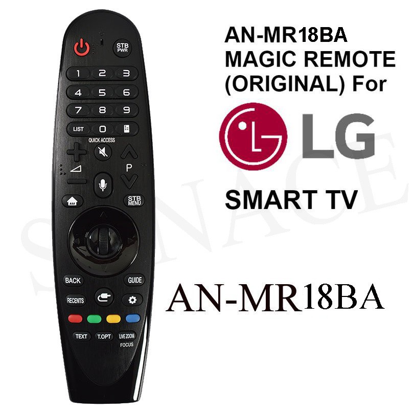 LG magic remote ใช้สําหรับ AN-MR18BA 65uk6320pte UHD 4K รุ่น: UK7700, UK6570, UK6500, UK6300, UK6200