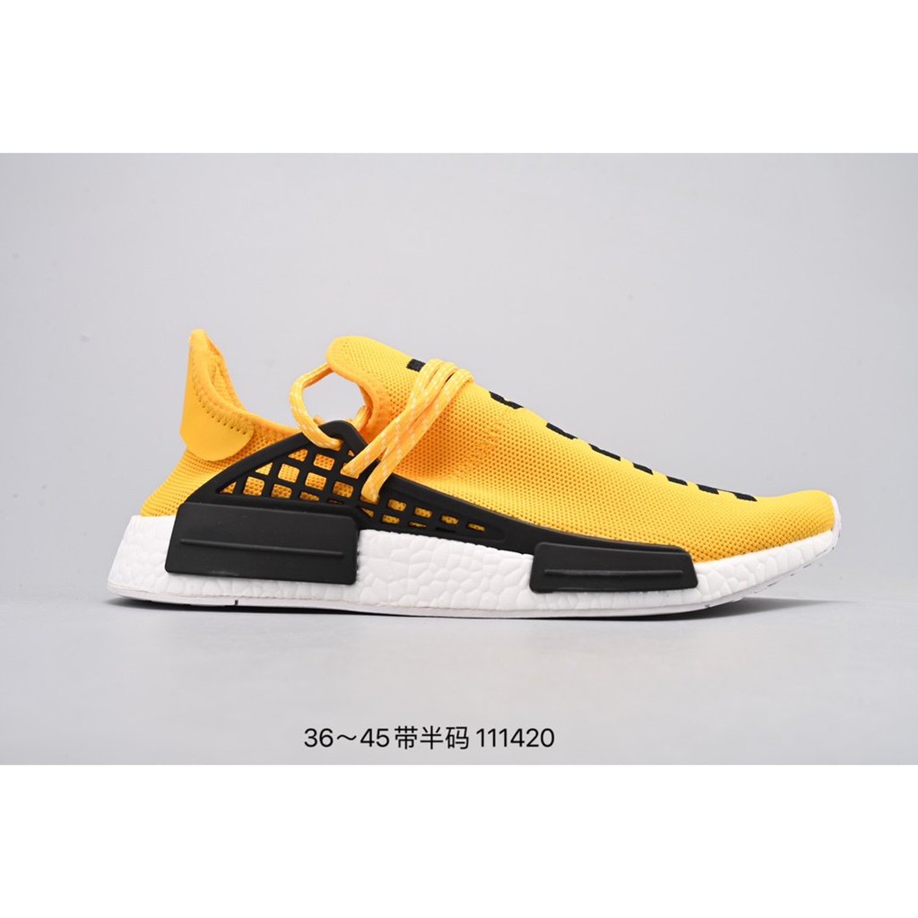 Adidas Human Race NMD classic low-top breathable casual sports running shoes for men and women shoe