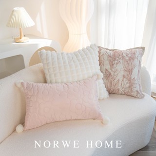 [พร้อมส่ง] ปลอกหมอนโซฟา พนักพิงหลัง พรีเมี่ยม ล้างทําความสะอ…