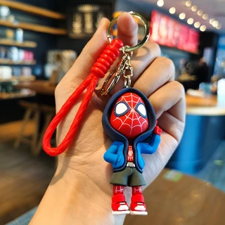 ของที่ระลึก // พวงกุญแจ การ์ตูนกัปตันอเมริกา สไปเดอร์ ไอรอนแมน มาร์เวล พวงกุญแจ อเวนเจอร์ส จี้ตุ๊กตา ของขวัญ