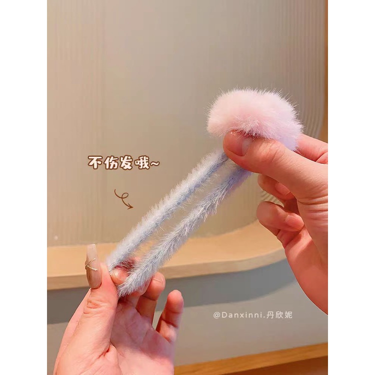 ยางรัดผม ตุ๊กตาการ์ตูน สีแคนดี้ อุปกรณ์เสริมผม สําหรับเด็ก - รูปที่ 5