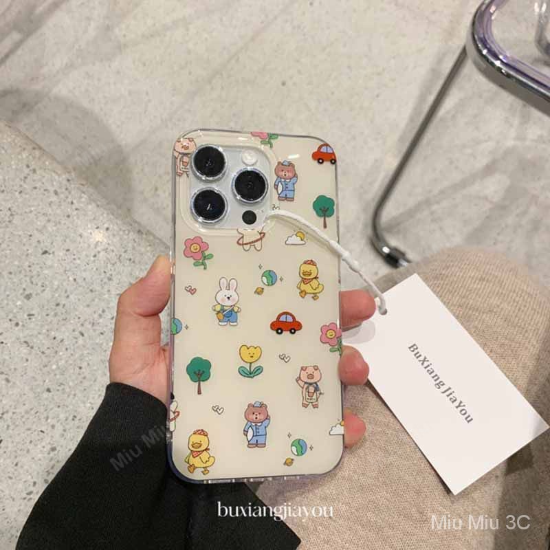 เคสโทรศัพท์มือถือ กันกระแทก ลายการ์ตูนน่ารัก สําหรับ iPhone 14 Pro Max 14 Plus 13 Pro Max 13 Pro 11 Pro Max11 X XR Xs Max 7 Plus 8 Plus