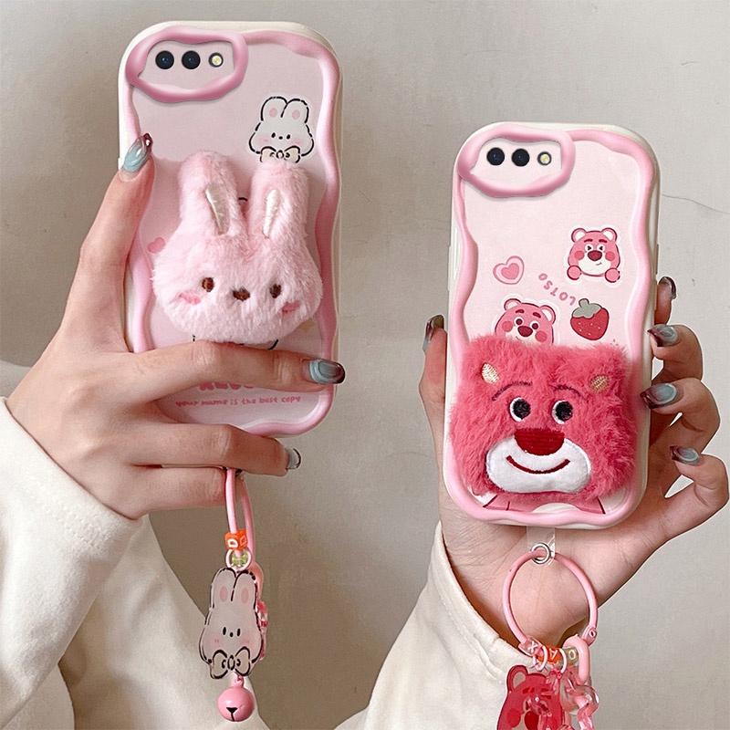 เคส oppo a3s /a12e เคสโทรศัพท์มือถือ ผ้ากํามะหยี่ขนนิ่ม ลาย bts น่ารัก สําหรับ oppo a3s /a12e