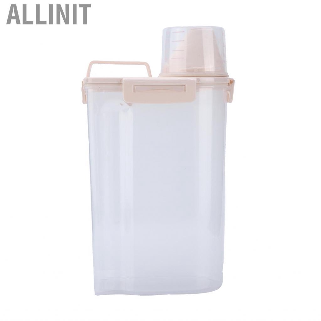 Allinit Pet Food Dry Feed Storing Box Container Waterproof Dog Cat Storage Case
