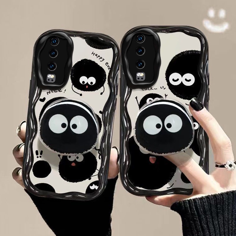 สําหรับ Huawei p30 p30 pro p40 p40 pro p50 p50 pro p60 p60 pro 4g 5g เคสโทรศัพท์สุภาพสตรีสไตล์กันกระแทกกันกระแทกพร้อมวงเล็บรวมทุกอย่างซิลิโคนป้องกันกรณี