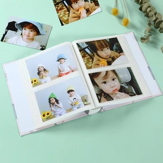 【จัดส่งภายใน 24 ชั่วโมง】อัลบั้มรูป 4x6 นิ้ว (4R) แบบสอด จุได้ 200 รูป ปกแข็ง กันฝุ่น โปสการ์ด