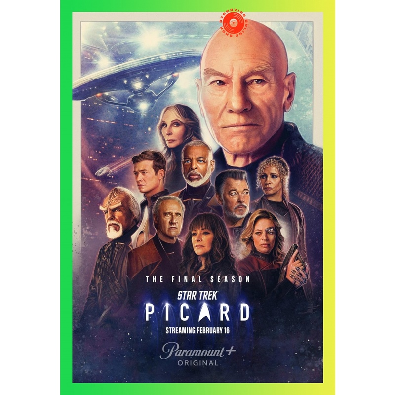 DVD ซีรีส์ฝรั่ง Star Trek Picard Season 3 (2023) สตาร์ เทรค พิคาร์ด ปี 3 (10 ตอน) หนังใหม่ เสียง ไทย/อังกฤษ | ซับ ไทย/อั