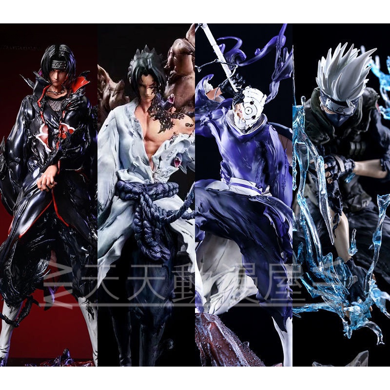 ส่งฟรี โมเดลฟิกเกอร์ รูปปั้นนารูโตะ GK Resonance Series Kakashi Uchiha Itachi Mantra Sasuke Afei พร้อมกล่องของขวัญ สําหรับตกแต่ง