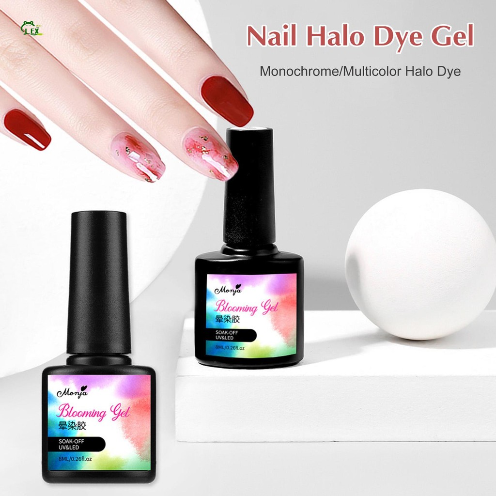 Uv Blossom Nail Glue Gel Long Lasting Blooming Smook Effect Gel Polish