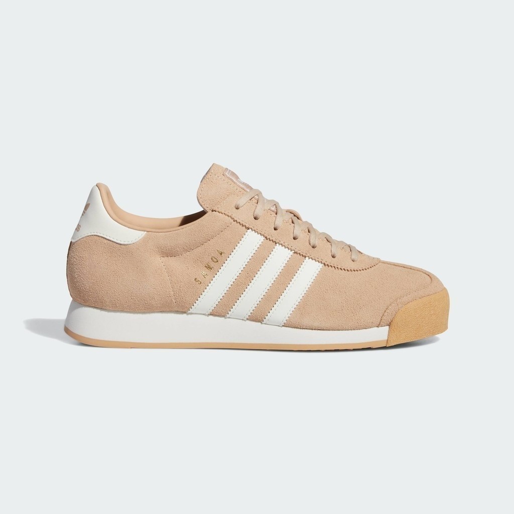adidas ไลฟ์สไตล์ รองเท้า Samoa ผู้ชาย สีเบจ JH9050