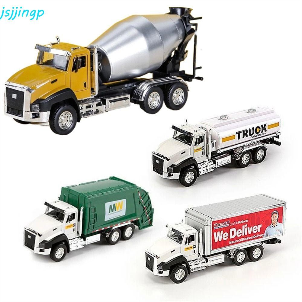 Jsjjingp เครื่องยนต์ของเล่นของขวัญวันเกิดรถคลาสสิกเล่นของเล่นยานพาหนะชุดรถบรรทุกรุ่นเครื่องปั่นยานพาหนะ