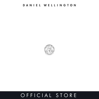 Daniel Wellington Micro Earring Collection ต่างหูต่อข้าง สีเงิน