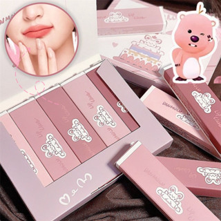 ปกลอสเนื้อกำมะหยี่ 5 ซอง, เซตลิปกลอส, แมตต์ลิปโคลน, ลิปครีม,…