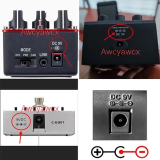อะแดปเตอร์พาวเวอร์ซัพพลาย AC DC 9V 10V 12V 18V 0.5A 500mA 1A 2A สําหรับเอฟเฟคกีตาร์