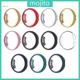Mojito ตัวป้องกันหน้าจอ สําหรับ Pixel Smartwatch เคส + ฟิล์มกระจก นิ่ม ใส TPU เคส