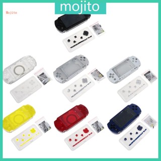 Mojito เคส PC ทนทาน พร้อมปุ่มกด แบบเปลี่ยน อุปกรณ์เสริม สําหรับเกมคอนโซล PSP1000