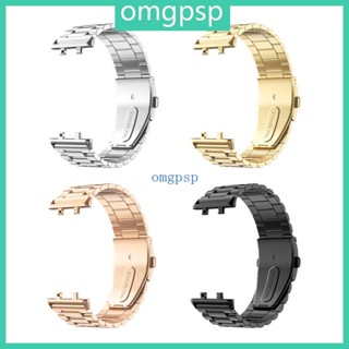 Omg สายนาฬิกาข้อมือโลหะ ปรับได้ แบบเปลี่ยน สําหรับ Watch 3 Sport Smart Watch