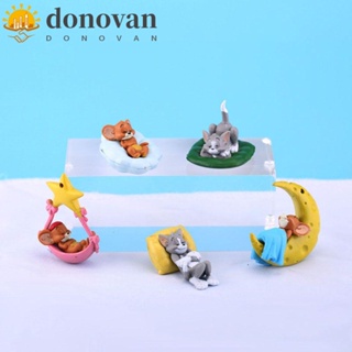 Donovan ตุ๊กตาฟิกเกอร์ Tom &amp; Jerry น่ารัก ขนาดเล็ก ของขวัญ สําหรับตกแต่ง