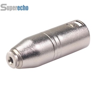 อะแดปเตอร์เสียง 3Pin XLR Female to 1/8 นิ้ว 3.5 มม. Male สําหรับเครื่องขยายเสียง [superecho.th]