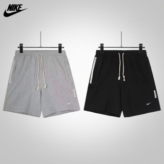 [ขายดี พร้อมส่ง] Nike กางเกงขาสั้นลําลอง ผ้าฝ้ายแท้ 100% ปักลาย ทรงหลวม ใส่สบาย สําหรับผู้ชาย