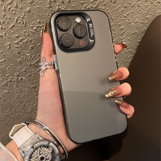 🇹🇭🔥ขายส่ง🔥เคสไอโฟน การ์ดเลเซอร์ไล่โทนสี IMD สำหรับ iPhone 11 12 13 14 Pro Max โปร แม็กซ์ ป้องกันการตก เคสโทรศัพท์