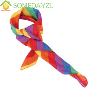 Somedayzl ที่คาดผม ตกแต่งผม อเนกประสงค์ เครื่องประดับผม ผ้าพันคอกีฬา ซับเหงื่อ โยคะ ผ้าพันคอ DIY ที่คาดผม