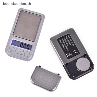 [boomfashion] เครื่องชั่งน้ําหนักเครื่องประดับดิจิทัล 0.01 กรัม -100 กรัม ขนาดเล็ก แบบพกพา [TH]