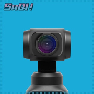 Suqi ฟิล์มกระจกกันรอยเลนส์กล้อง ปรับได้ สําหรับ DJI Osmo Pocket